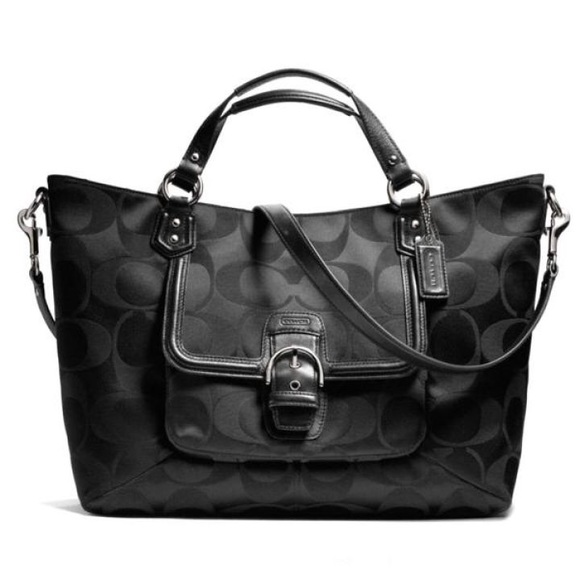 Coach Handbags - Coach Campbell Signature Izzy Fashion Satchel